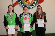 v.l. Hannah Ehlers, Lisa-Marie Hambrock u. Lena Drost