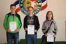 v.l. Hannes Dohm, Janne Gudlowski u. Jaroslav Shchigunov